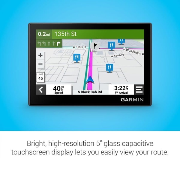 Bil GPS - modul - Garmin navigationsbox - 010-02858-11 - Drive 53 GPS för bil med skärm 5