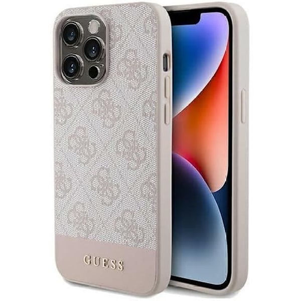Gissa GUHCP14LG4GLPI Fodral för iPhone 14 Pro 6,1 Rosa Rosa