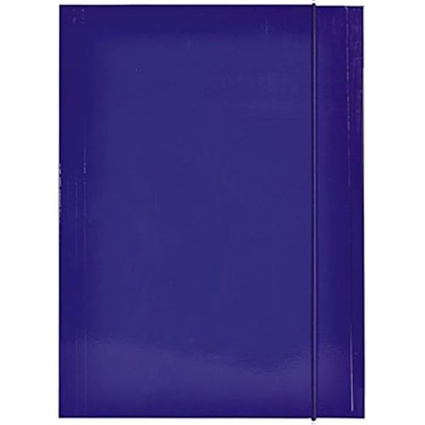 Skjorta - BLASETTI - elastisk med 3 flikars - A4-format - kartong täckt med plastat papper Blå, grön, orange, röd