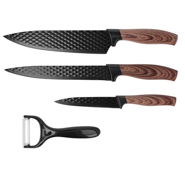 SET 3 KÖKSMEJ KNIVAR MED SKALARE 3777