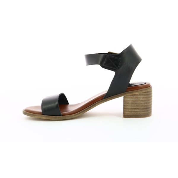 Sandaler - KICKERS - Volou - Läder - Svart - Spänne Svart 41