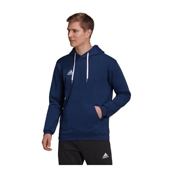 Sweat - ADIDAS - Entrada 22 - Herr - Mörkblå - Långärmad - Högt krage Blå XS