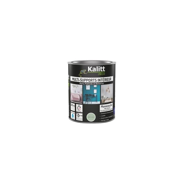 Akrylfärg Multi-underlag Matt 0,5 L Vattengrön - Kalitt Deco