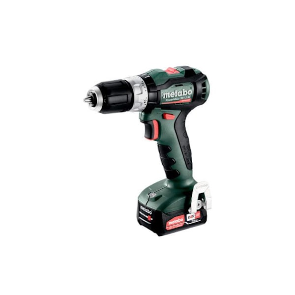 METABO slagborr - powermaxx bs12 bl -12V 2X2AH LI-POWER - LADDARE SC 30 - METABOX 118 - 601046500
