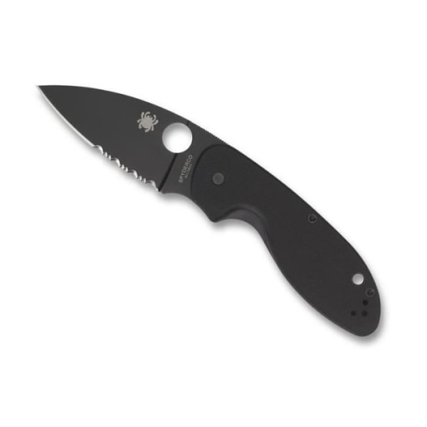 Spyderco c216gpsbbk Effektiv kniv 10,5 cm g10 svart