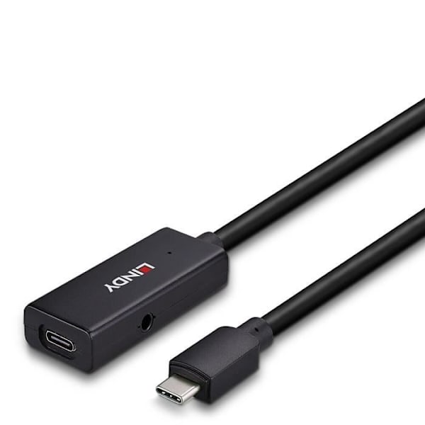 ACTIVE FÖRLÄNGNINGSLAD USB 3.2 C-C, 5M LINDY 43356