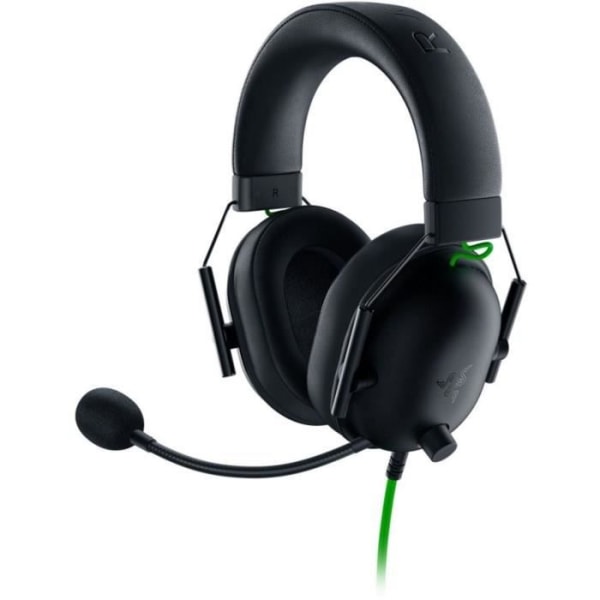 Wired Gaming Headset - RAZER - BLACKSHARK V2 X USB - Svart Svart