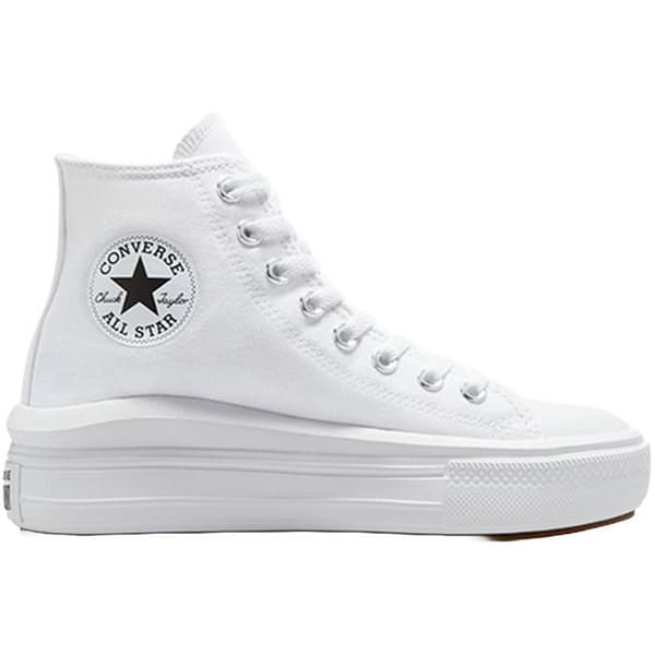 Baskets Converse Chuck Taylor All Star Move Hi, Vit, Unisex Vit 38