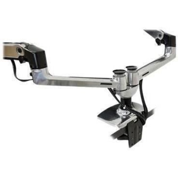 ERGOTRON LX Dual Side-by-Side Arm Silver