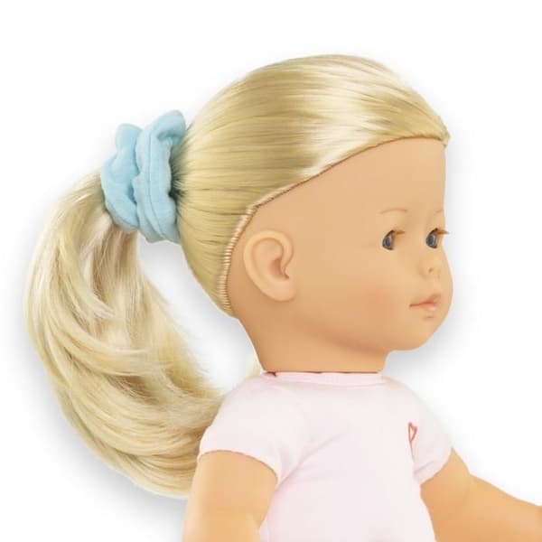 Kit Borste och 3 Hårsnoddar för Docka 36cm Flerfärgad