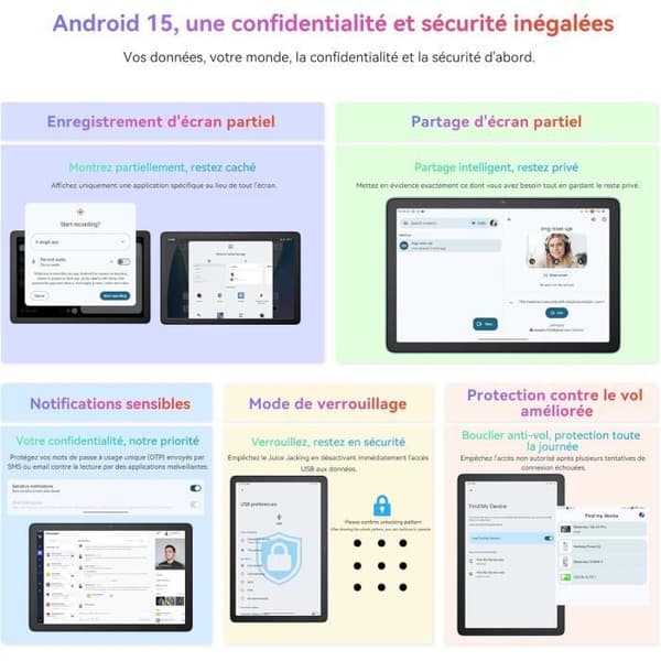 Tablet - BLACKVIEW - Tab60 Pro - Android 15 - 24 GB RAM - 128 GB ROM
