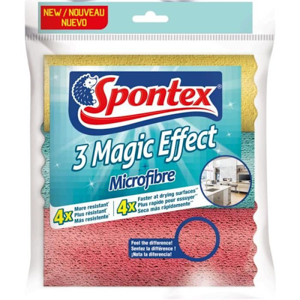 SPONTEX Microfiber Magic effekt - x3