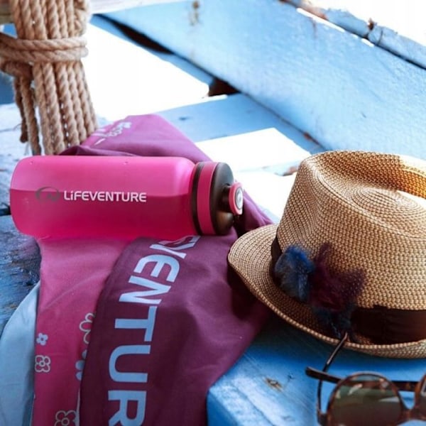 Gourde - bidon - flaska med isolering Lifeventure Flaska Tritan, 650 ml, marinblå
