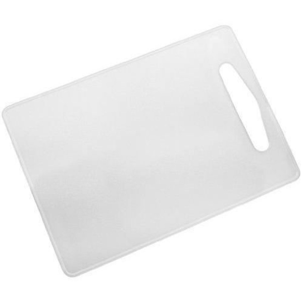 Skärbräda - Fackelmann - 39015 - Plast - Transparent - 34 x 24 cm Svart vit