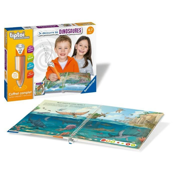 Tiptoi® komplett låda Ravensburger Jag upptäcker dinosaurier