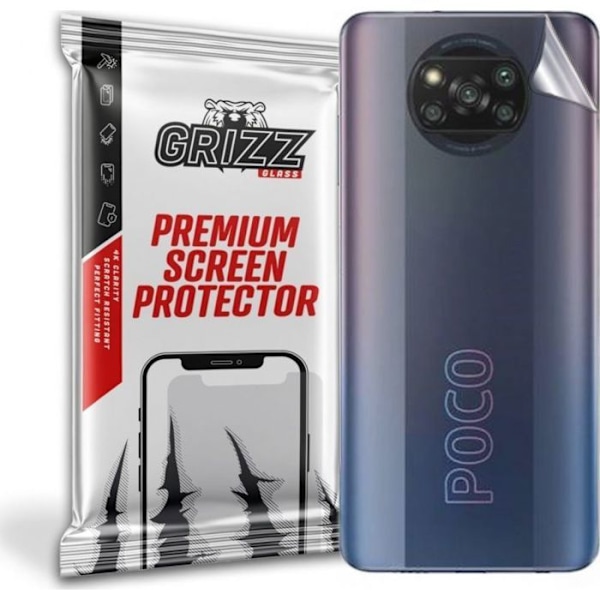 Grizzglass bakskydd för Xiaomi POCO X3 Pro