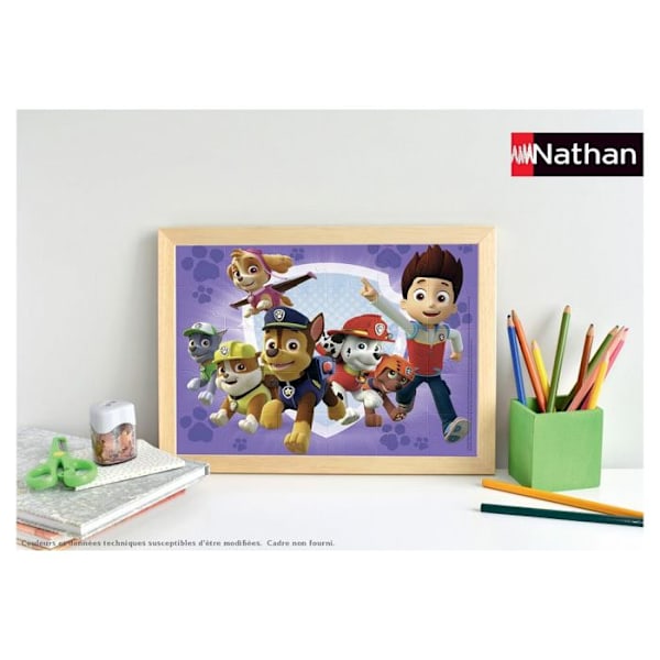 30 bitars pussel - Paw Patrol - Nathan - Tecknade serier och serier - Blandat - 4 år Flerfärgad