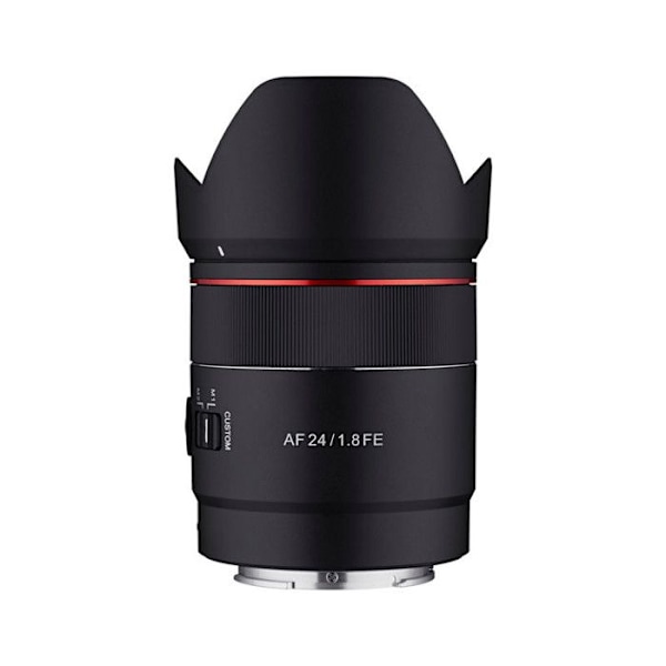 Samyang objektiv af 24mm f/1.8 kompatibel med Sony FE Svart