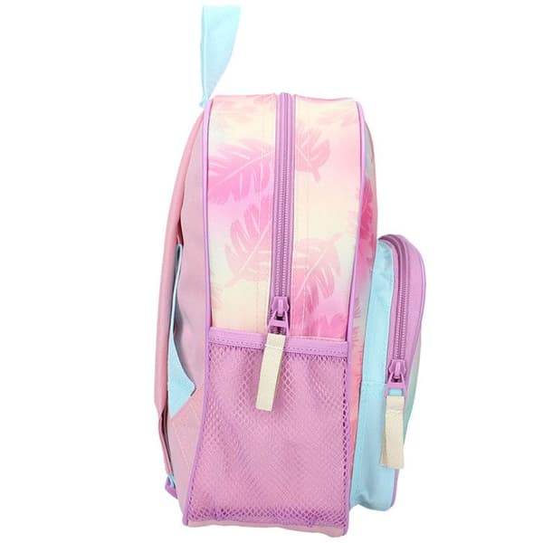 Ryggsäck - LILO OCH STITCH - Wild Energy - Polyester - Rosa - Barn Ros