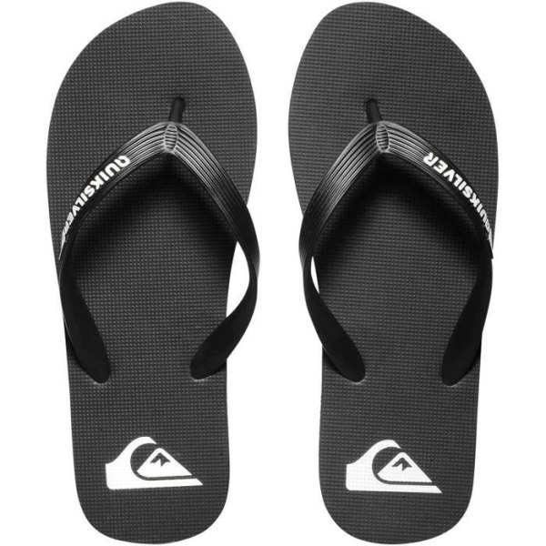 Flip flops - Quiksilver Molokai - Vuxen - Svart vit Svart vit 39