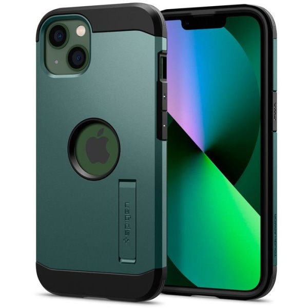 Telefonfodral - telefon bumper Spigen - ACS04566 - Tough Armor Fodral för iPhone 13 - Midnattsgrön
