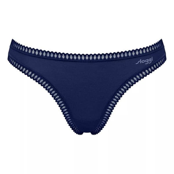 Sloggi String Dam - ,Förpackning med 6, sloggi GO Crush String C6P blå/rosa S