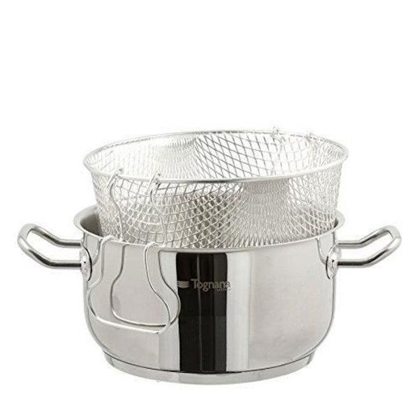 Fritös - Tognana - V57588DINSL - Rostfritt Stål - 3 Liter - Variabel Temperatur Pengar