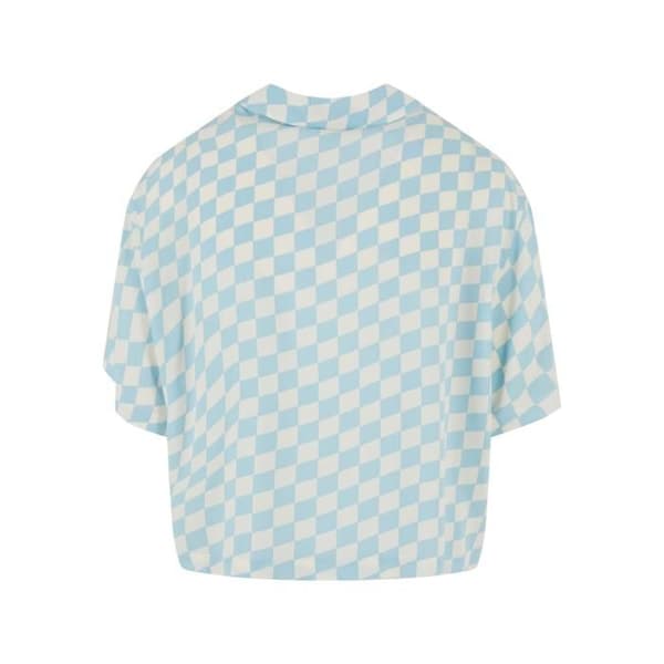 Kvinnors viskos semesterblus Urban Classics oceanblårutigt XS
