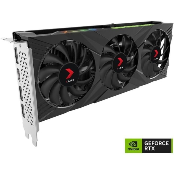 PNY - Grafikkort - GEFORCE RTX™ 4060 8GB XLR8 Gaming VERTO Overclocked Edition DLSS 3