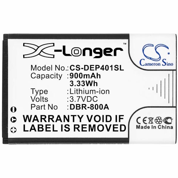Techtek telefonbatteri - CS-DEP401SL