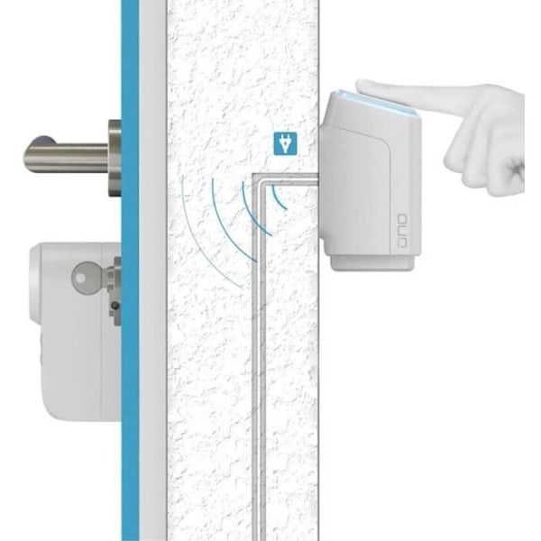 ekey UNO 200003 biometriskt åtkomstsystem - Ytmontering - Vit Vit