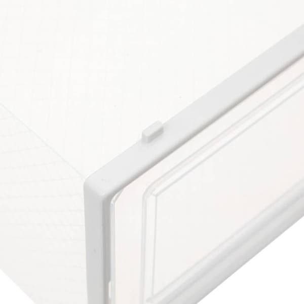 Set med 4 plastskoförvaringslådor M - 5five Transparent