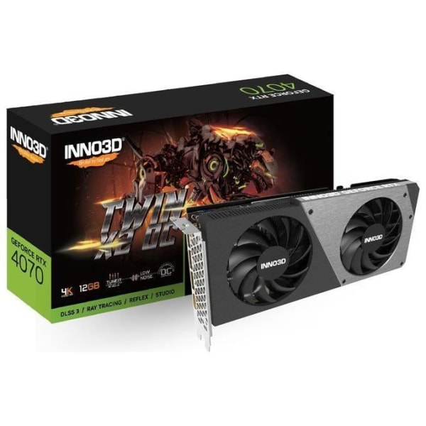 INNO3D RTX 4070 12GB Twin X2 OC GDDR6X