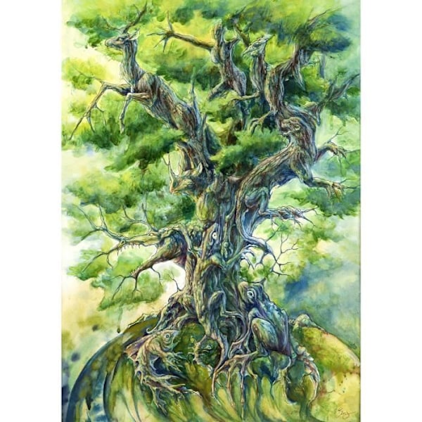 Njut av Puzzle Lebensbaum - 1000 delar