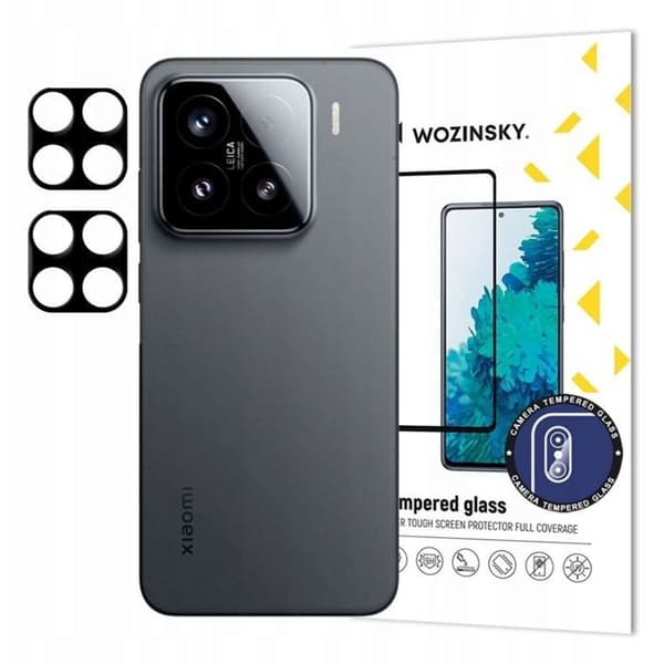 Wozinsky härdat glas för Xiaomi Redmi Note 14S kamera, 2-pack