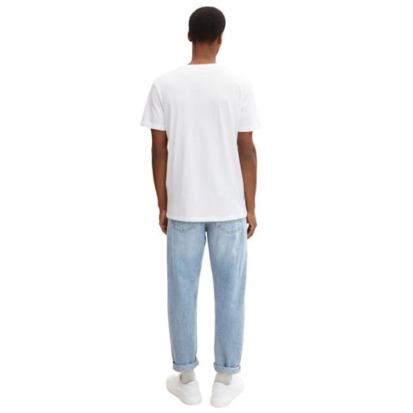 T-shirt Tom Tailor Set med 2 Bas T-shirts för Herr Vit M