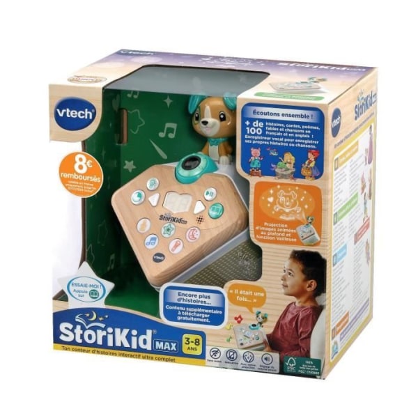 StoriKid Max - My VTECH storyteller - Leksak med FSC® trädel