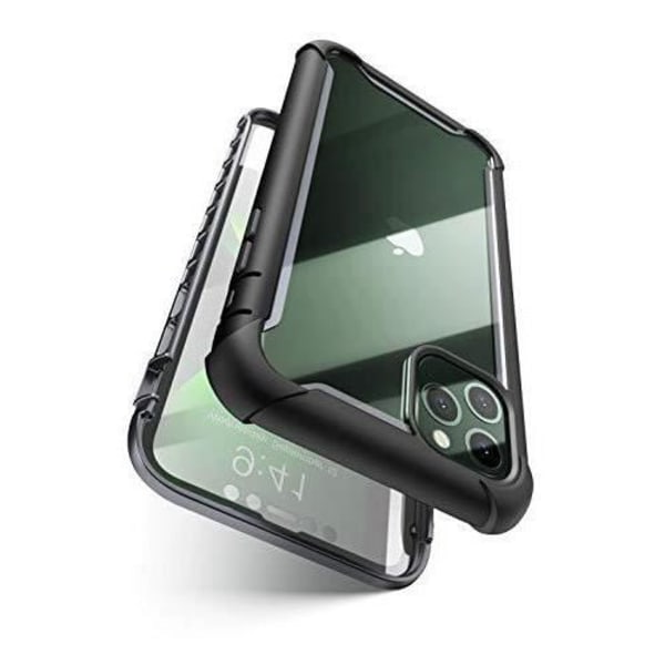 i-Blason iPhone 11 Pro Max-fodral, Anti-Shock Bumper Helt skydd med transparent baksida och integrerat skärmskydd [Ares-serien]