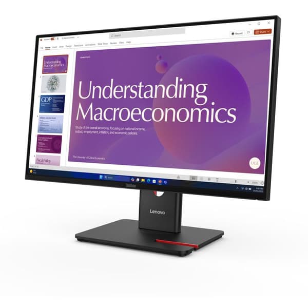 LED-skärm - LENOVO - ThinkVision T24d-40 - 24" - Full HD 1920x1080 - IPS 6ms