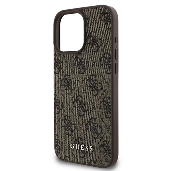 Guess 4G Classic - Skal för iPhone 16 Pro Max (brun)