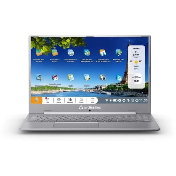 ORDISSIMO Laura 2 laptop - 43,9 cm (17,3") skärm - 1920 x 1080 - Pentium N5000 - 4 GB RAM - 256 GB SSD