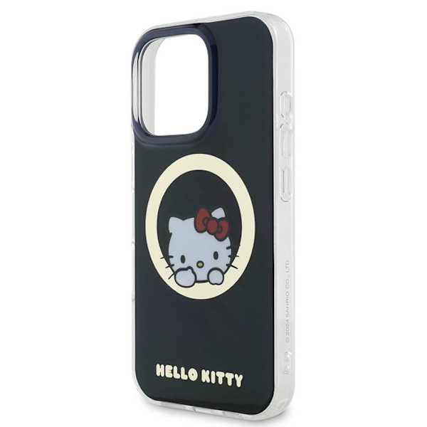 Coque Hello Kitty IML Sweet Kitty MagSafe för iPhone 16 Pro (svart) svart