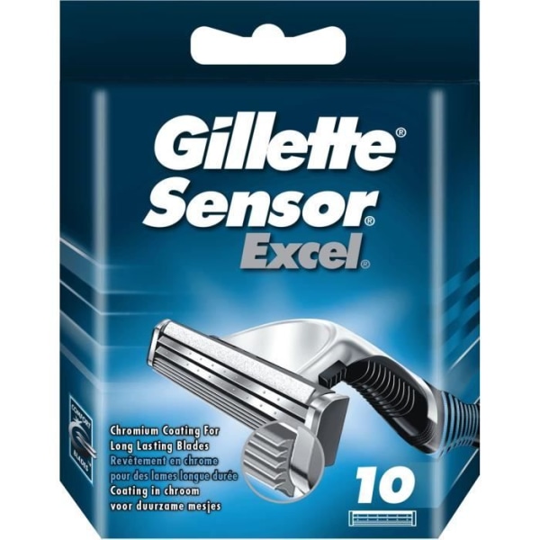 GILLETTE Sensor Excel rakblad x 10