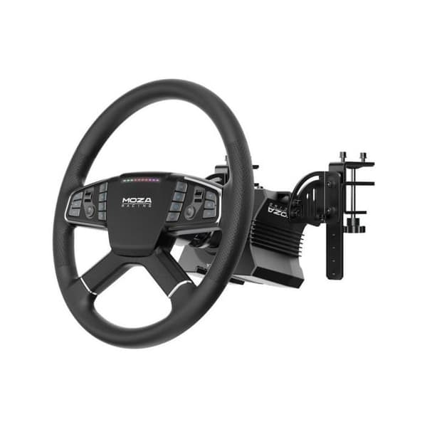 Spelperiferi - MOZA Racing - Trucking Bundle - Trådbunden ratt - Force Feedback - Svart