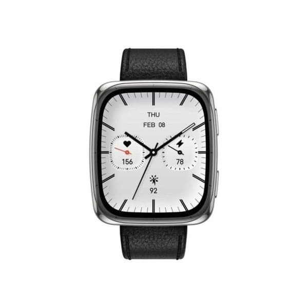 Smartwatch - AMAZFIT - Active 2 Square Premium - NFC - Skärm 1,75'' AMOLED - Safirglas