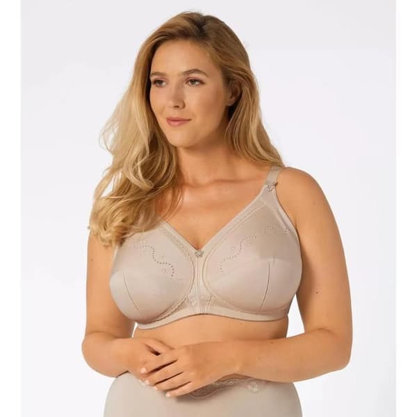 Triumph - bomullsbh för kvinnor beige 115F
