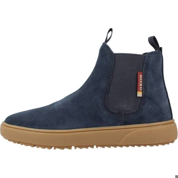 GEOX J Theleven B - Skor flicka läder blå (barn) Blå 28