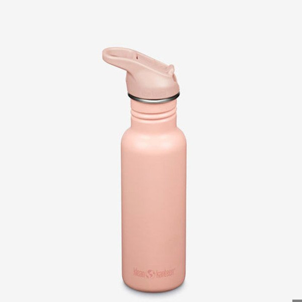 Gourde i rostfritt stål klassisk 532 ml sportlock persika perfekt - KLEAN KANTEEN