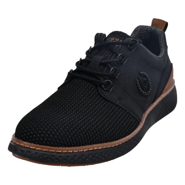 Laceskor i mesh Bugatti schwarz 42