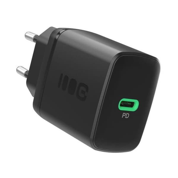 Grön cell - CHARB-GC-30C-B - Greencell PowerSource Solo30 USB-C Power Delivery Laddare Svart 30 W